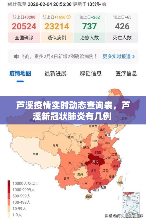 蘆溪疫情實時動態(tài)查詢表，蘆溪新冠狀肺炎有幾例 