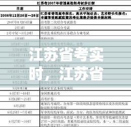江蘇省考實(shí)時(shí)，江蘇省考日程 