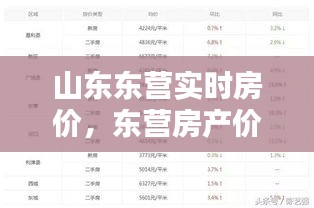 山東東營(yíng)實(shí)時(shí)房?jī)r(jià)，東營(yíng)房產(chǎn)價(jià)格走勢(shì) 