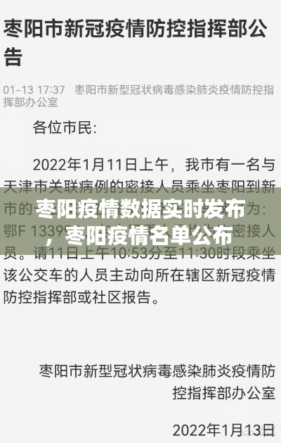 棗陽疫情數(shù)據(jù)實時發(fā)布，棗陽疫情名單公布 