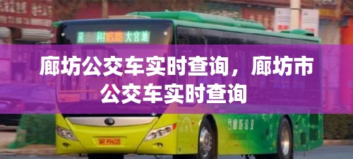 廊坊公交車實時查詢，廊坊市公交車實時查詢 