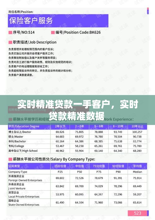 實時精準(zhǔn)貸款一手客戶，實時貸款精準(zhǔn)數(shù)據(jù) 