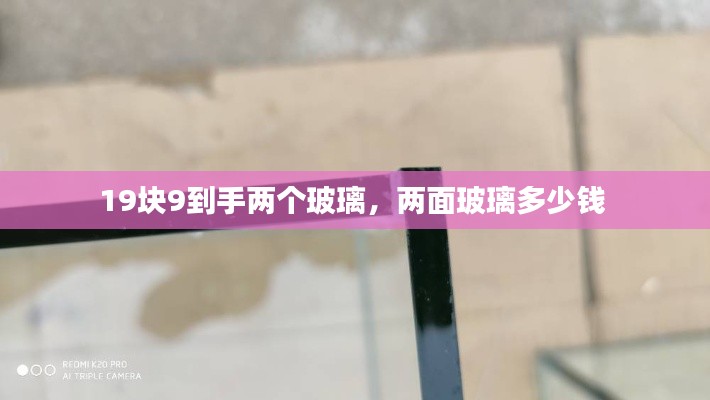 19塊9到手兩個(gè)玻璃，兩面玻璃多少錢 