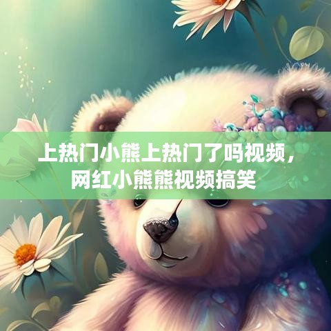 上熱門小熊上熱門了嗎視頻，網紅小熊熊視頻搞笑 