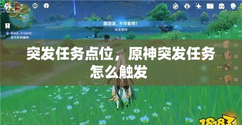 突發(fā)任務點位，原神突發(fā)任務怎么觸發(fā) 