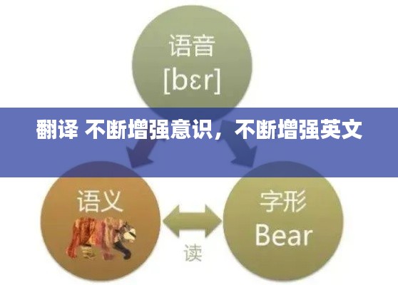 翻譯 不斷增強意識，不斷增強英文 