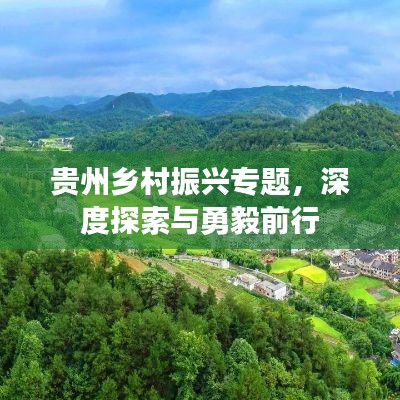 貴州鄉(xiāng)村振興專題，深度探索與勇毅前行