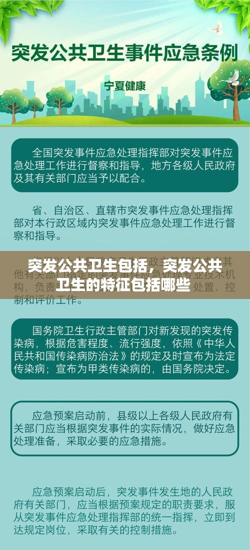 突發(fā)公共衛(wèi)生包括，突發(fā)公共衛(wèi)生的特征包括哪些 