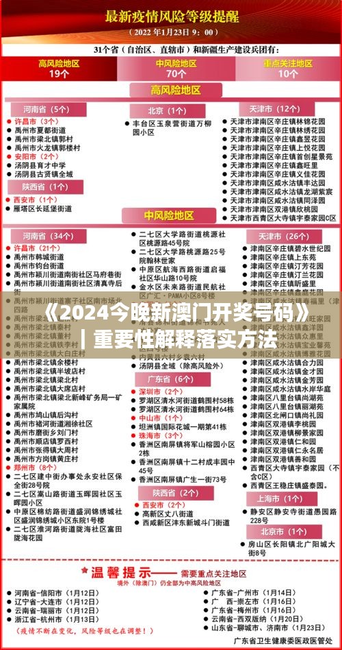 《2024今晚新澳門開獎(jiǎng)號(hào)碼》｜重要性解釋落實(shí)方法