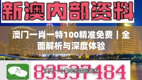 澳門一肖一特100精準(zhǔn)免費(fèi)｜全面解析與深度體驗(yàn)