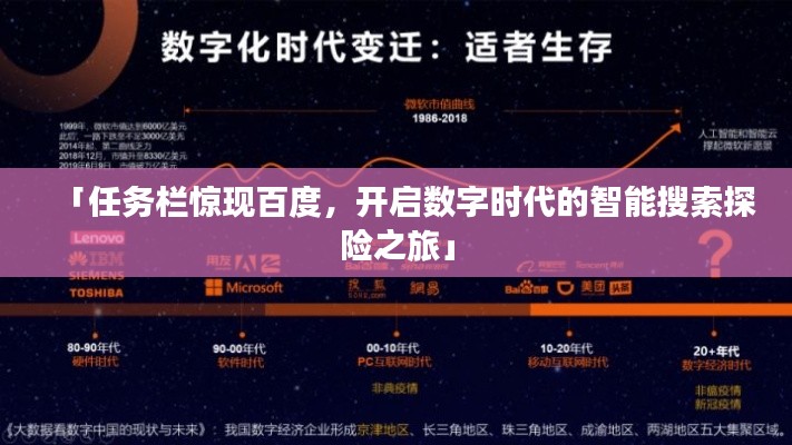 「任務(wù)欄驚現(xiàn)百度，開啟數(shù)字時代的智能搜索探險之旅」
