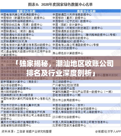 「獨家揭秘，潮汕地區(qū)收賬公司排名及行業(yè)深度剖析」