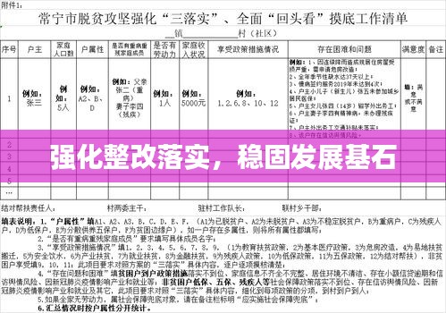 強化整改落實，穩(wěn)固發(fā)展基石