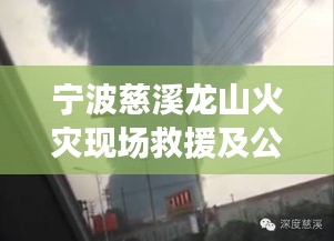 寧波慈溪龍山火災(zāi)現(xiàn)場救援及公眾反應(yīng)實(shí)時(shí)更新視頻消息