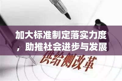 加大標(biāo)準(zhǔn)制定落實(shí)力度，助推社會(huì)進(jìn)步與發(fā)展