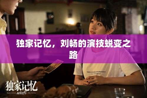 獨家記憶，劉暢的演技蛻變之路