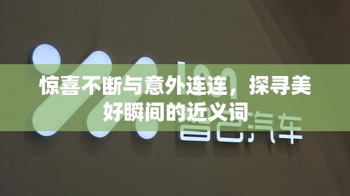 驚喜不斷與意外連連，探尋美好瞬間的近義詞