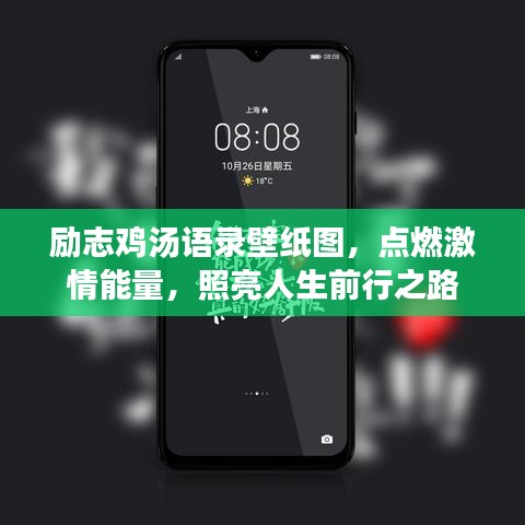勵(lì)志雞湯語(yǔ)錄壁紙圖，點(diǎn)燃激情能量，照亮人生前行之路