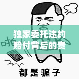獨家委托違約賠付背后的責(zé)任與權(quán)益深度解讀