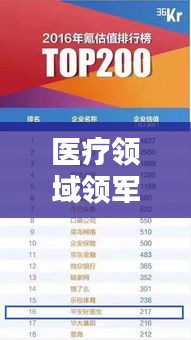 醫(yī)療領(lǐng)域領(lǐng)軍者揭秘，行業(yè)巨頭TOP10榜單揭曉！