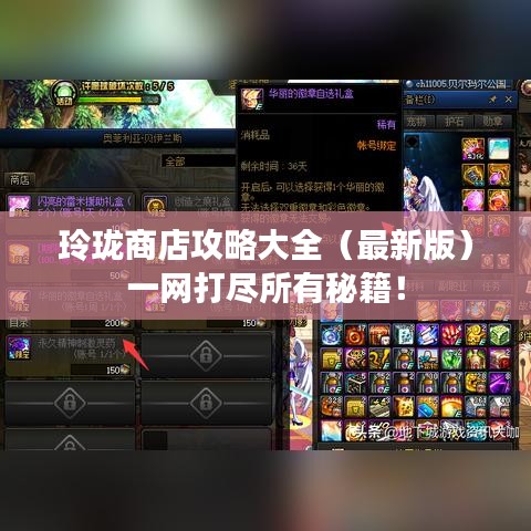 玲瓏商店攻略大全（最新版）一網(wǎng)打盡所有秘籍！
