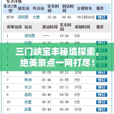 三門峽寶豐秘境探索，絕美景點一網(wǎng)打盡！