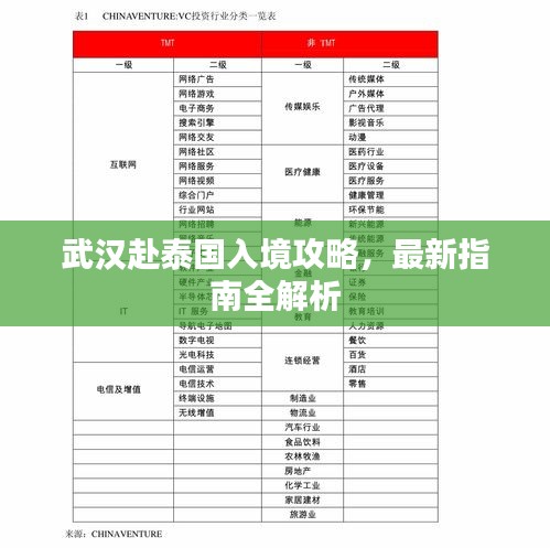 武漢赴泰國入境攻略，最新指南全解析
