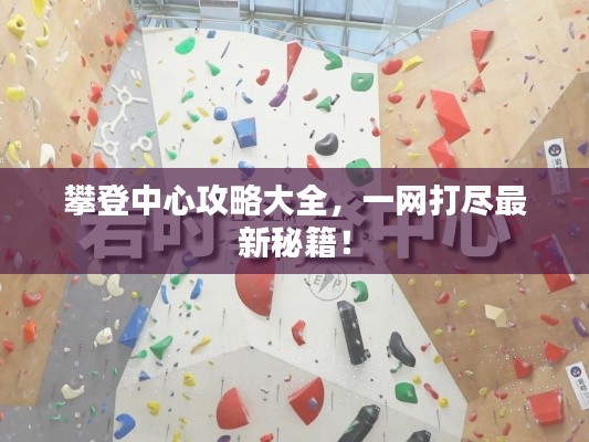 攀登中心攻略大全，一網(wǎng)打盡最新秘籍！
