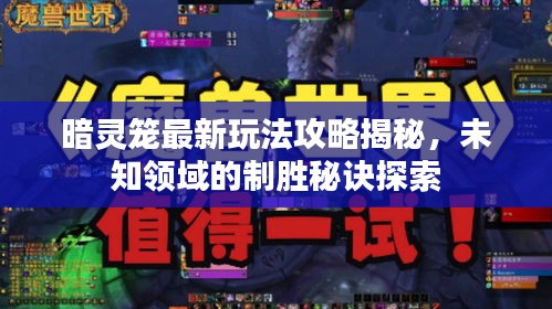 暗靈籠最新玩法攻略揭秘，未知領(lǐng)域的制勝秘訣探索